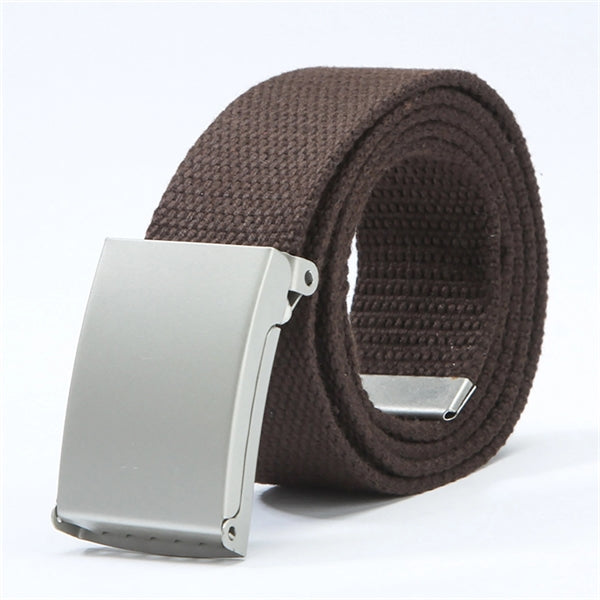 Fashional Metal Buckle Canvas Belt