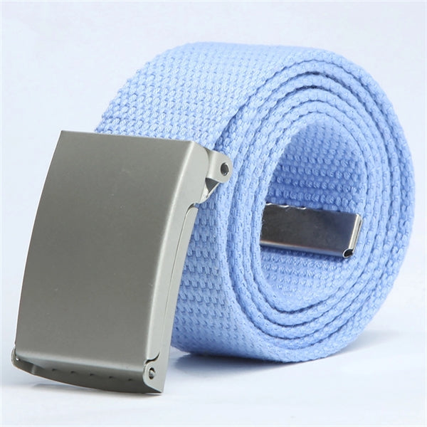 Fashional Metal Buckle Canvas Belt