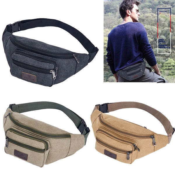 Canvas Large Fanny Packs