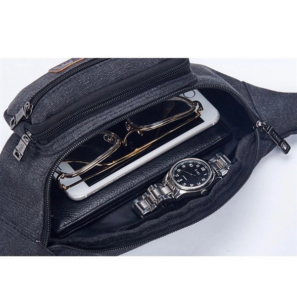 Canvas Large Fanny Packs