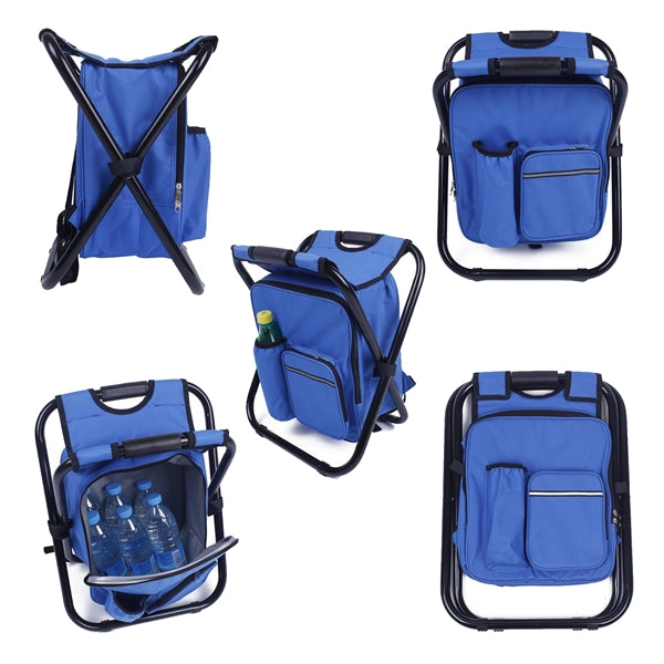 Folding Chair with Cooler Bag