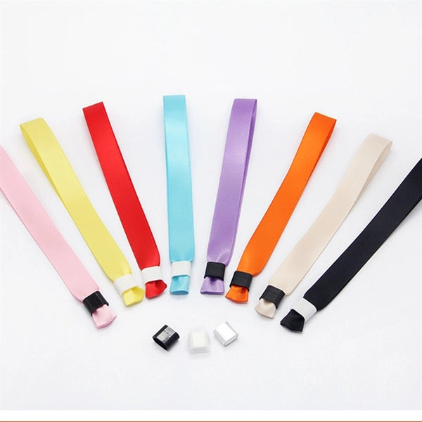Festival fabric wristbands