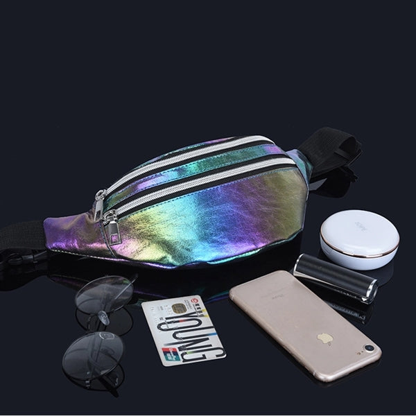 Holographic Waist Bags Crossbody Fanny Pack