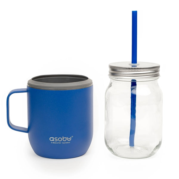 Asobu Moonshine Set Mason Jar Cooler