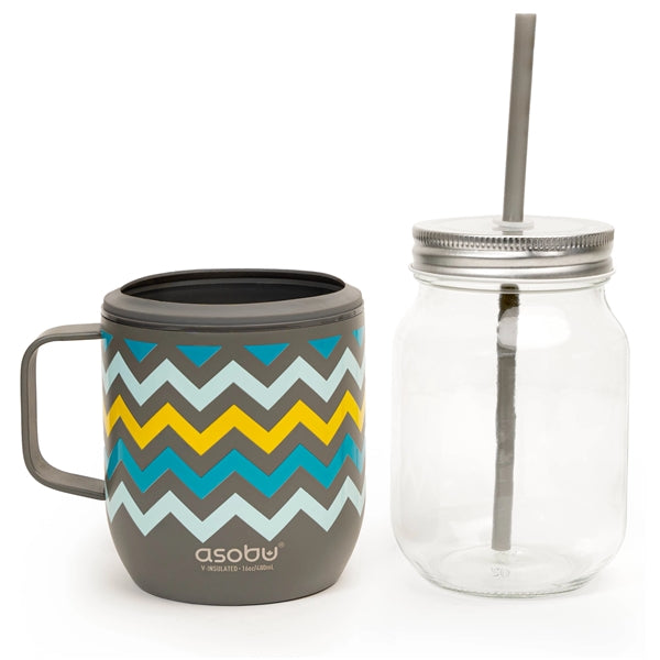 Asobu Moonshine Set Mason Jar Cooler