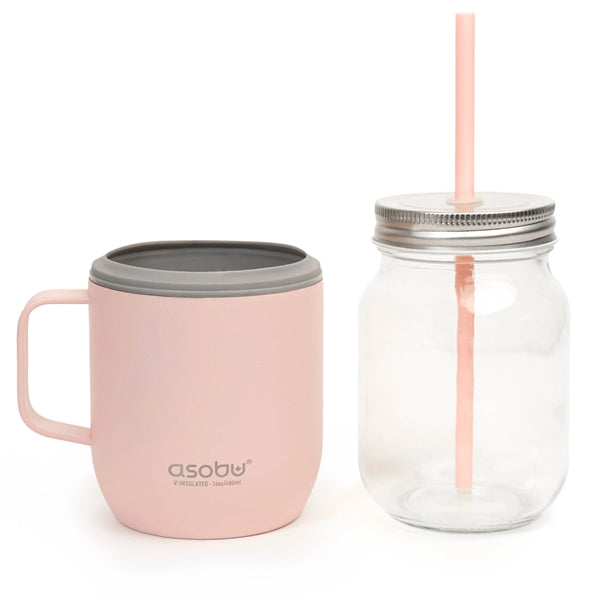 Asobu Moonshine Set Mason Jar Cooler