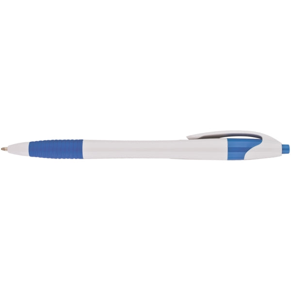 White Pen w/ Colored Gripper