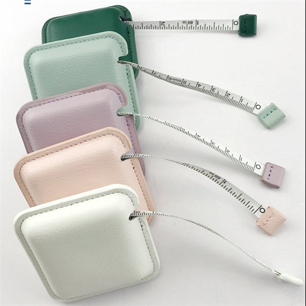 Retractable Leather Tape Measure