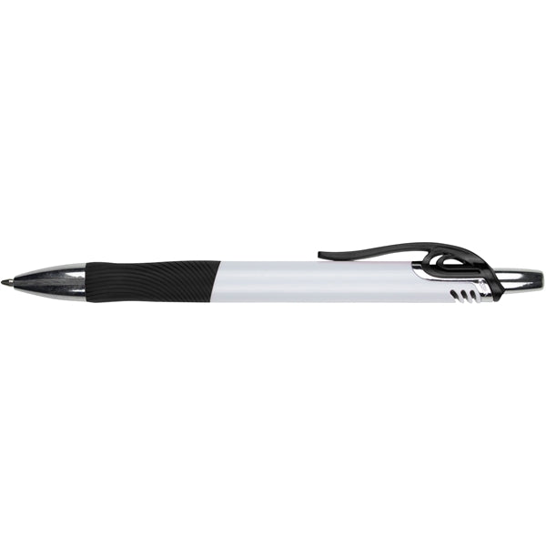 White Pen w/ Colored Gripper
