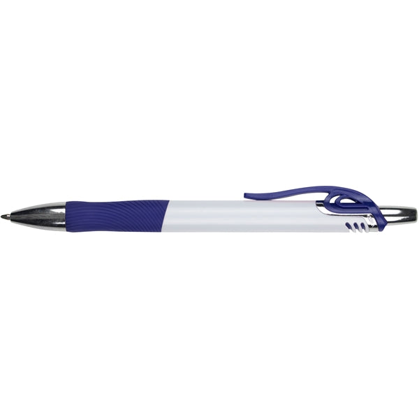 White Pen w/ Colored Gripper