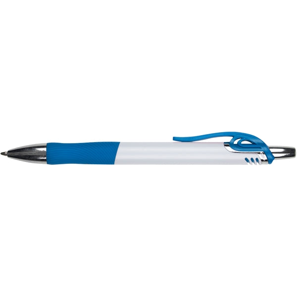 White Pen w/ Colored Gripper