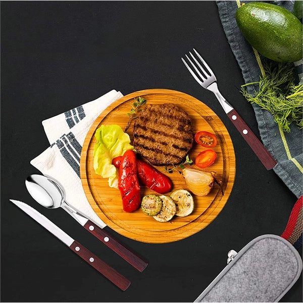 Stainless Steel travel utensils with case