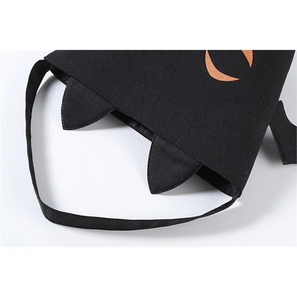 Pumpkin Canvas Candy Tote Bucket