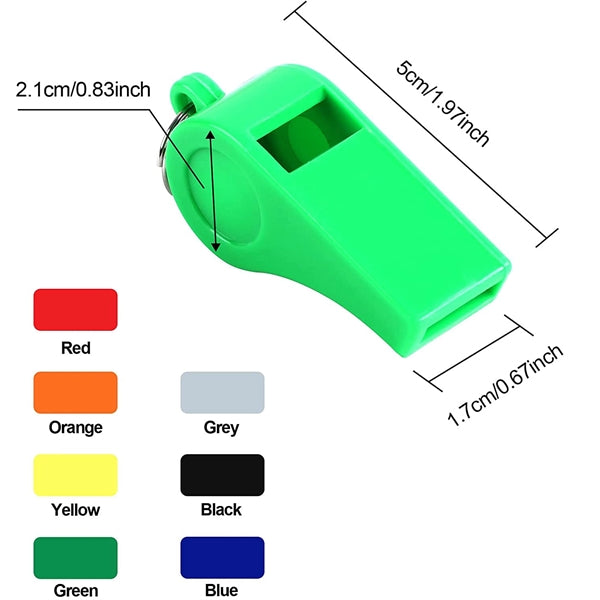 Whistles with Lanyard
