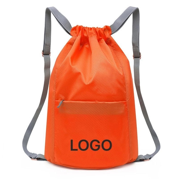 Waterproof Sports Large Capacity Drawstring Backpack