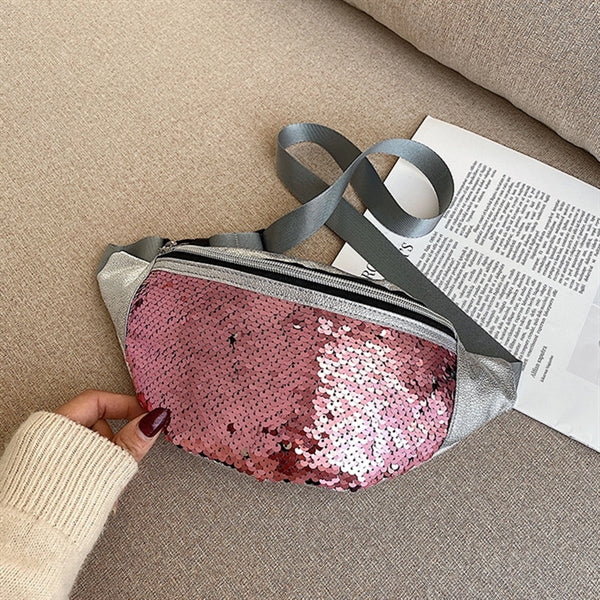 Glitter Sequins Fanny Pack Waist
