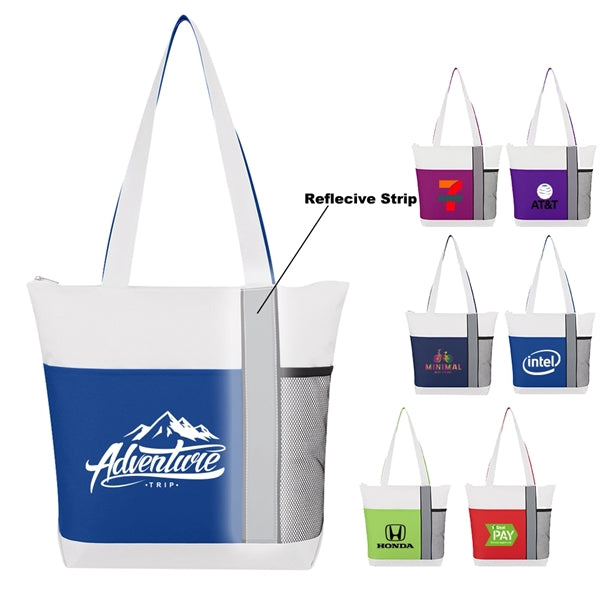 Color mix 600D Reflective Tote
