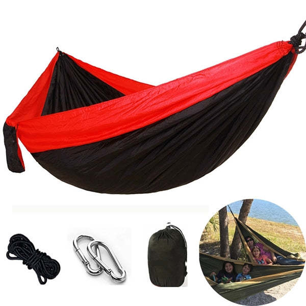 Portable Ultralight Nylon Parachute Single Camping Hammock
