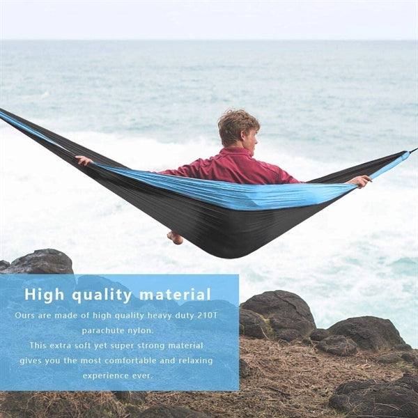 Portable Ultralight Nylon Parachute Single Camping Hammock