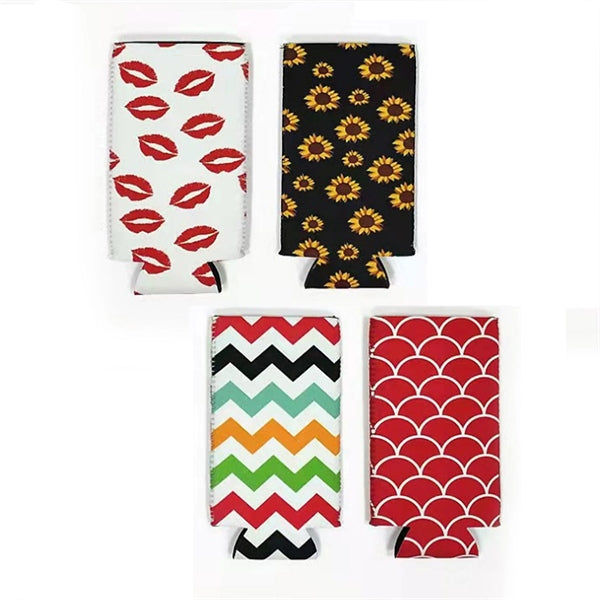 Full Color Slim Can Cooler