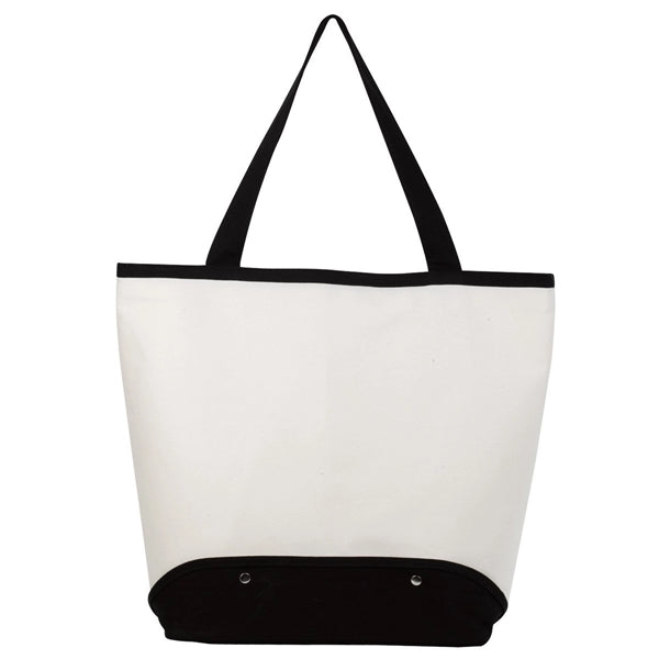 Sand Sifter Cotton Canvas Beach Tote Bag