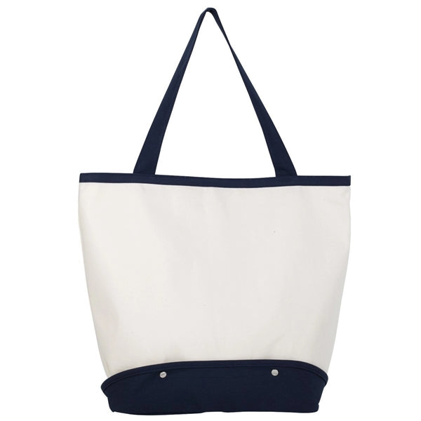 Sand Sifter Cotton Canvas Beach Tote Bag