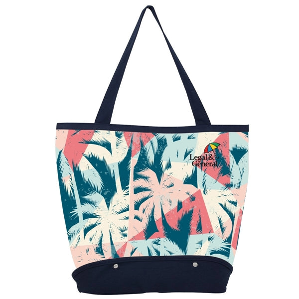 Sand Sifter Cotton Canvas Beach Tote Bag