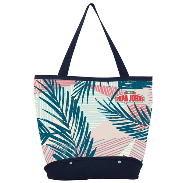 Sand Sifter Cotton Canvas Beach Tote Bag