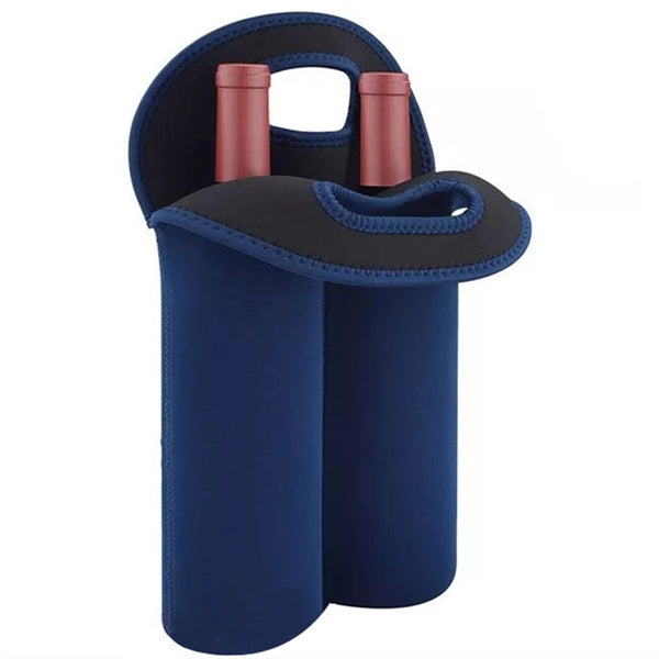 Double Neoprene Wine Cooler Bag