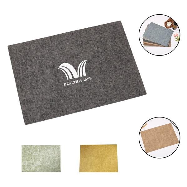 PU Leather Place mats for Dining Table