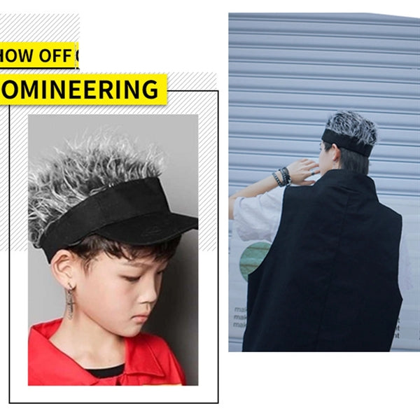Wig Peaked Baseball Caps