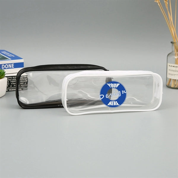 PVC Clear Office Pen Pouch