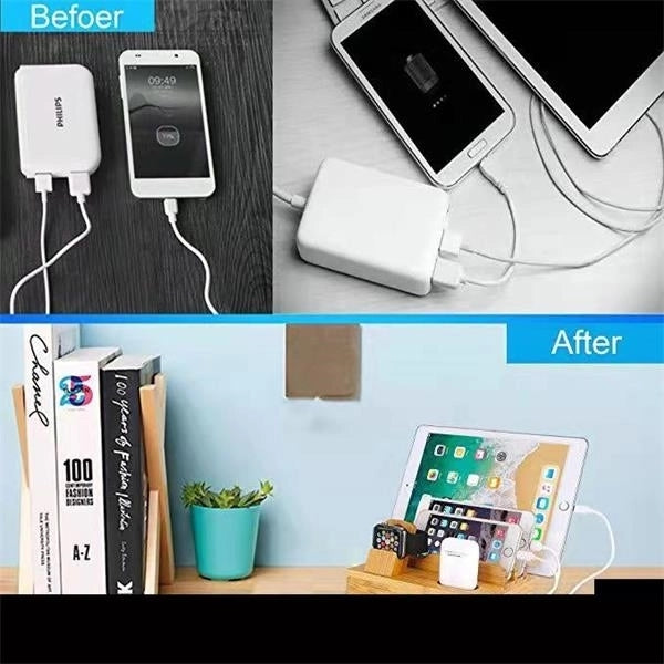 Bamboo Charging Station
