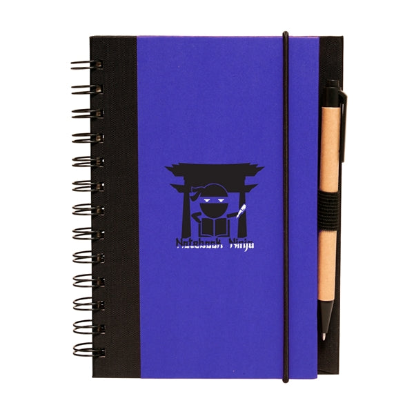 Duotone Spiral Notebook (2 Color Imprint)