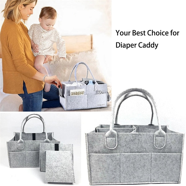 Multifunctional Travel Diaper Felt Tote