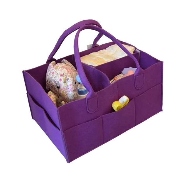 Multifunctional Travel Diaper Felt Tote