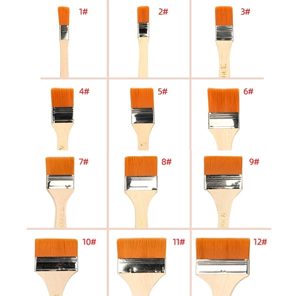Advertising Wooden Handle Paint Brushes