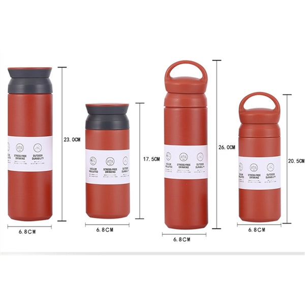 304 Stainless Steel Portable Insulation Cup With Lid
