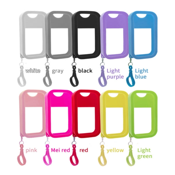 Travel Bottle Keychain Holders