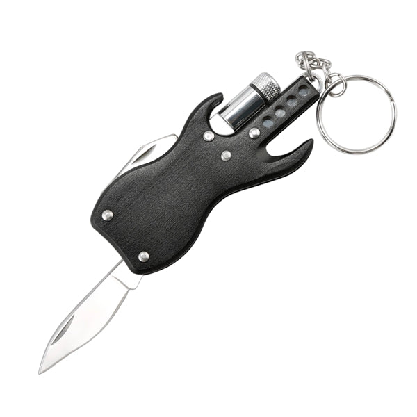 Mini combination pliers folding knife with LED lights Bottle