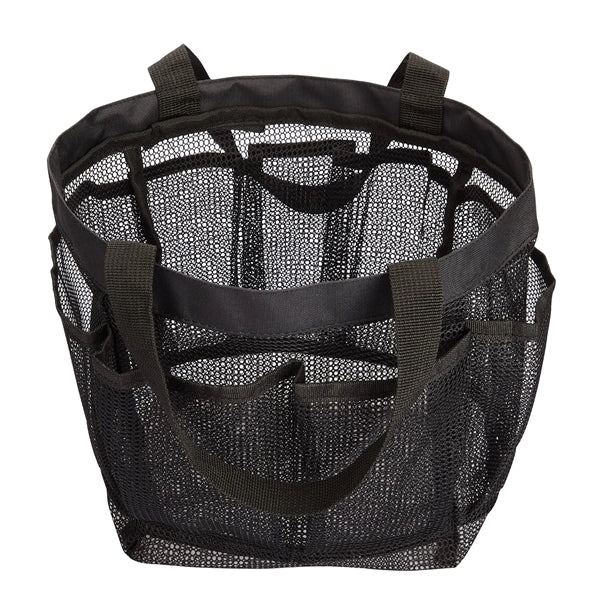 Mesh Shower Tote Bag 8 Pockets Portable Toiletry Handbag