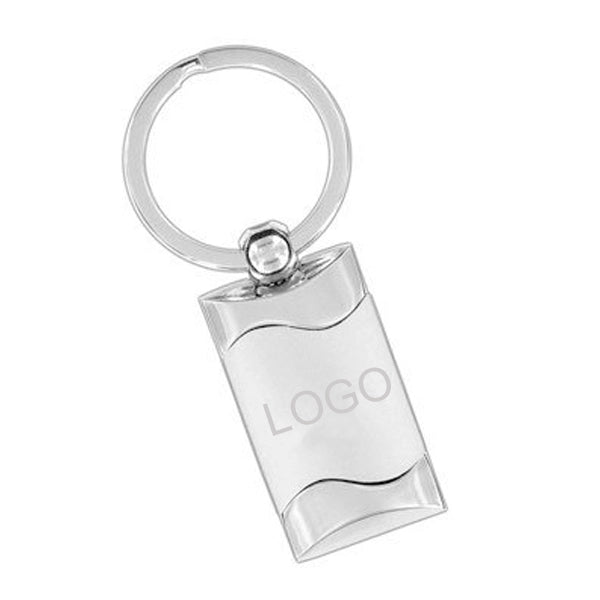 Rectangular Wave Key Chain