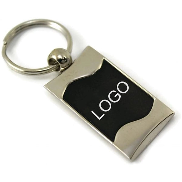 Rectangular Wave Key Chain