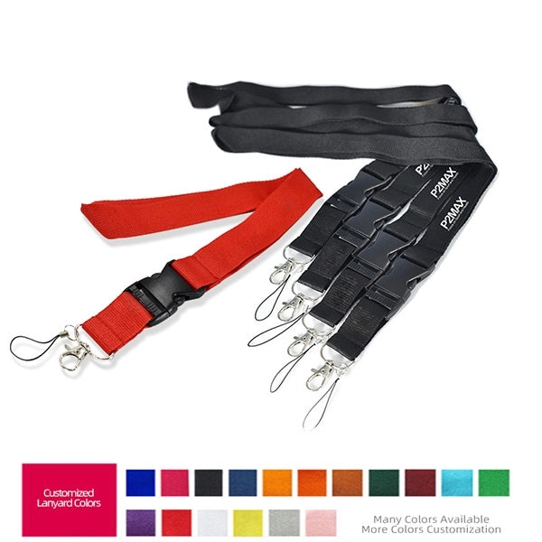 Logo Breakaway Keychain Polyester Lanyards