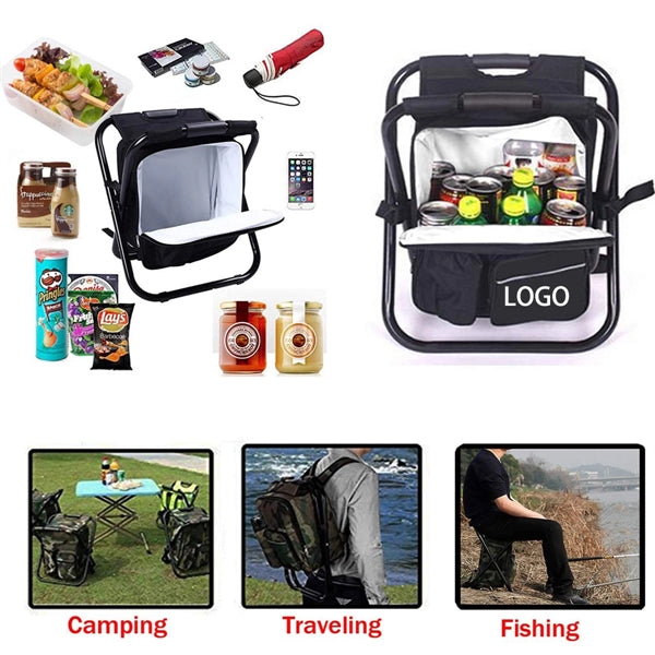 3 in 1 Cooler Backpack Fishing Chair