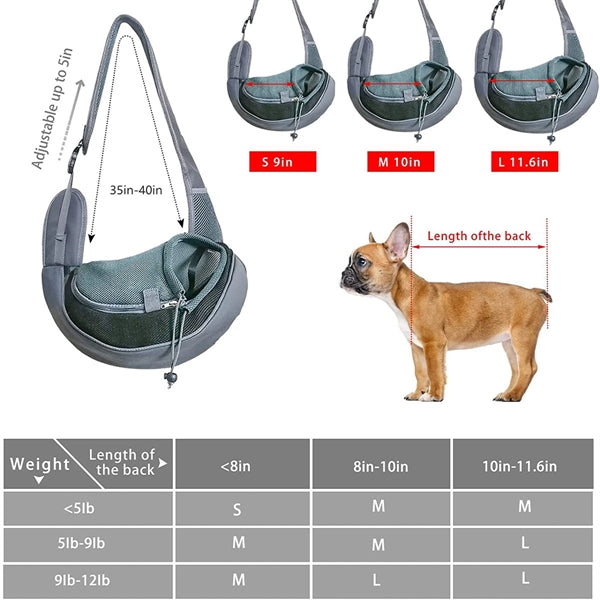 Pet Dog Sling Carrier