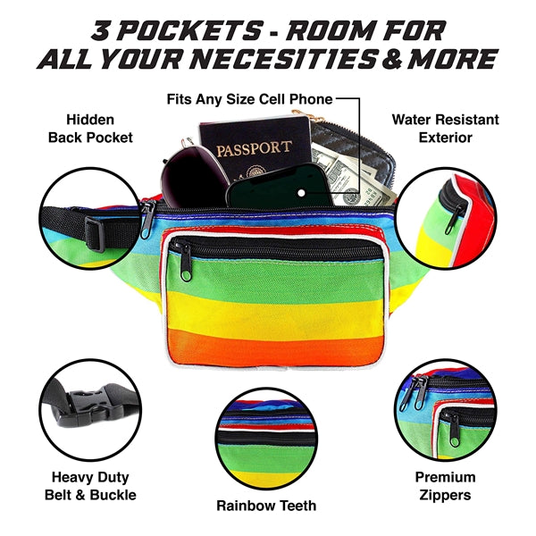 Rainbow Fanny Pack