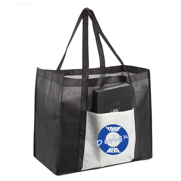 PET non-woven bag shopping Thermal sublimation transfer Hand