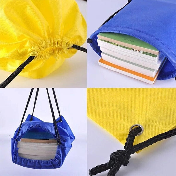 Advertising Drawstring Tote Bag Cinch Backpacks
