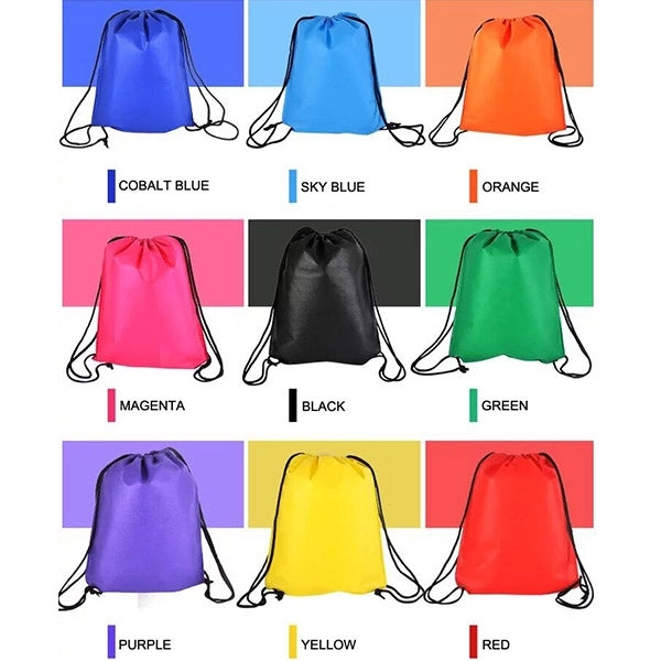 Advertising Drawstring Tote Bag Cinch Backpacks